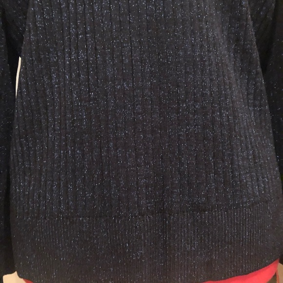 Elie Tahari Hope Sweater in metallic stargazer - Picture 9 of 9